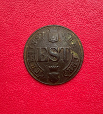 Beau bouton "Chemin de Fer