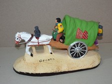 Rare Roulotte santon gitans Gelato Marseille crèche Provence no carbonel jouve