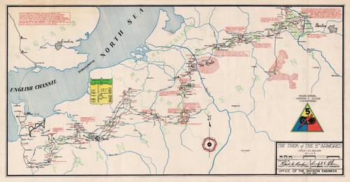 1945 route map trek - 1945,