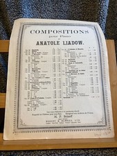 Anatole Liadov Ballade pour