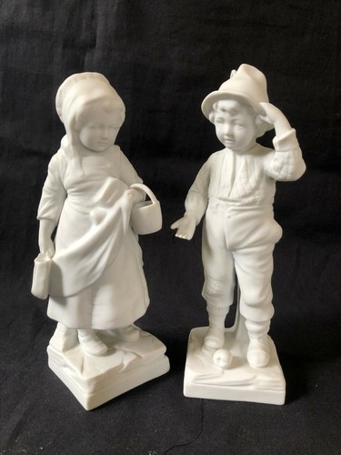Paire porcelaine alsbach - porcelaine,