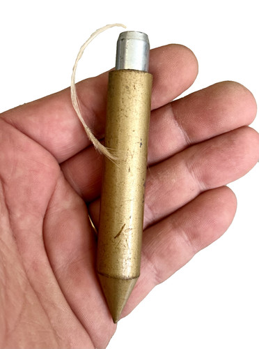 Antique fil plomb outil - plomb,