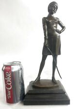 Signé Fencer Escrime Bronze