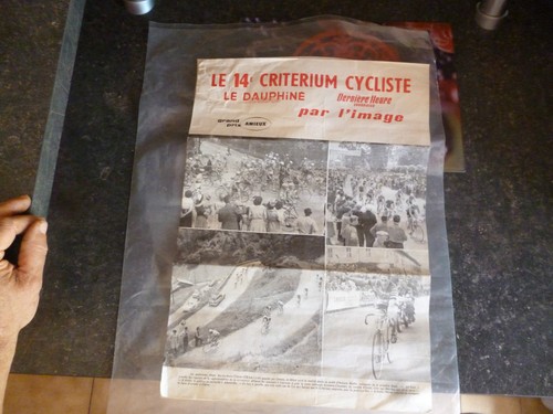 Affiche cyclisme course vélo - affiche,