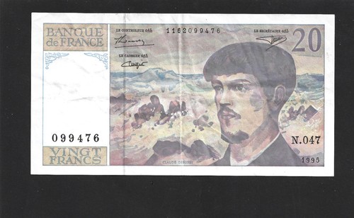 Billet banque france - de, 20