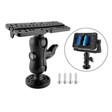 Sondeurs Supports Support De Boule Courte Double Prise Bras, Base Ronde