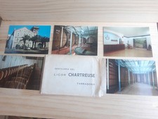 Lot 5x cartes postales liqueur