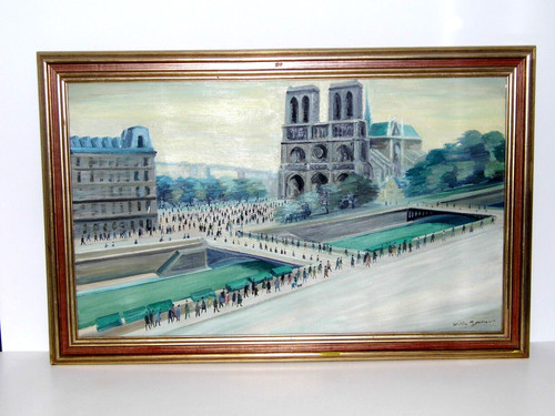 Tableau rare peinture hst - peinture,