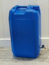 Bidon D'Eau Bleu 30 Litre Réservoir D'Eau Avec Metallhahn Camping Camion