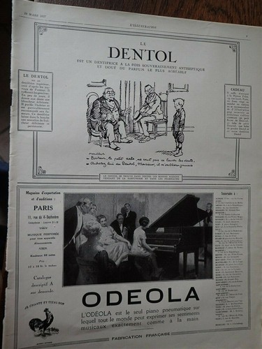 Dentol par poulbot piano - dentol, +