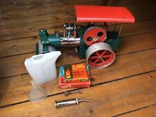 Wilesco D365 Rouleau compresseur vert "Old Smoky" systeme par bruleur