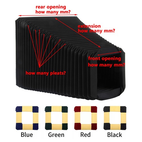 Custom multicolor bellows for - bellows,