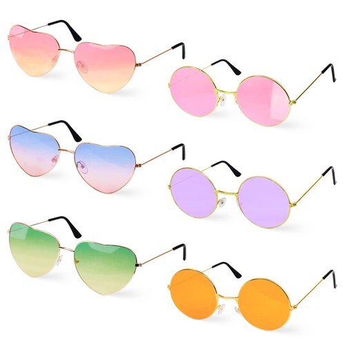Paires lunettes disco - 6,