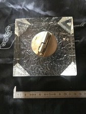 briquet de table rare magnifique vintage design plexi pop art brutalist era 70