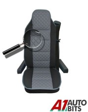 Premium Gris Simili Cuir &