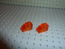 2 x LEGO TrdkOrange slope