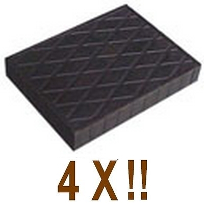 Bloc de caoutchouc - x,