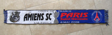 Echarpe supporter PSG Paris saint Germain Amiens SC Coupe de France 6 mais 2008