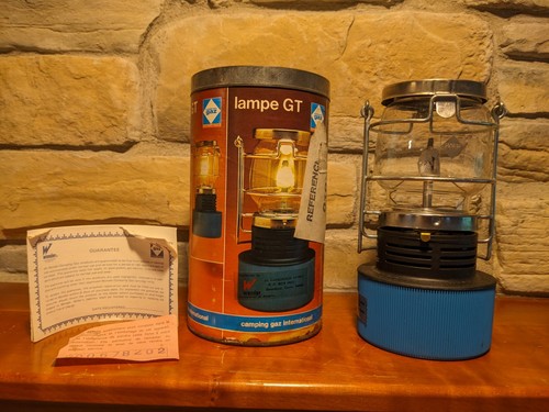 verre lampe camping gaz
