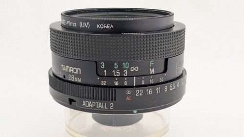Objectif tamron 28mm - 2.5/28mm, +