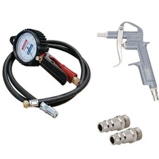 PISTOLET DE GONFLAGE EURODAINU + SOUFFLETTE ET RACCORDS EURO