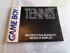 Notice Tennis GameBoy Fah