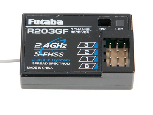 Récepteur futaba r203gf 4 - récepteur, 2,4