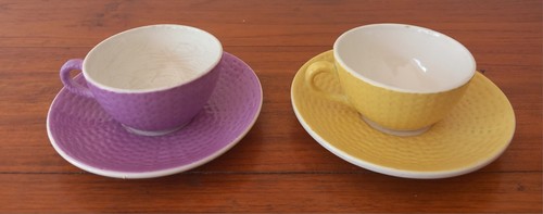 Tasses café anciennes - À,
