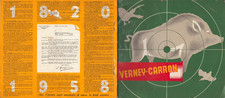 SAINT-ETIENNE (42) ARMES & Materiel de CHASSE "VERNEY & CARRON" Catalogue en1958
