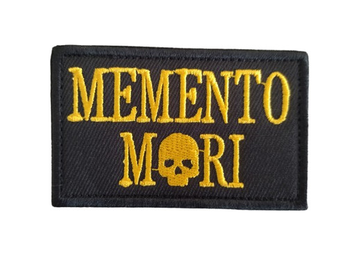 Ecusson patch memento mori - ecusson/patch,