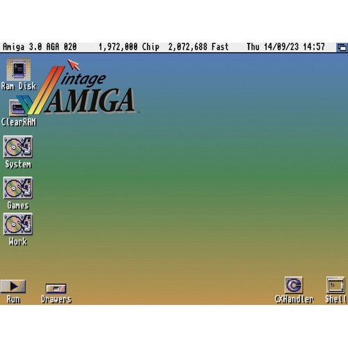 Système amiga 1200 - amiga, (jeux