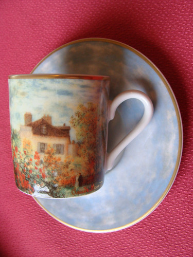 Tasse soucoupe porcelaine - tasse, et