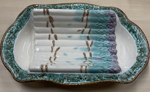 Plat asperges ancien en - plat,