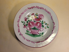 Assiette creuse Saint Clément décor coq