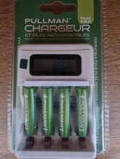 LCD 4 Emplacements Chargeur De Piles Rechargeables Pour AAA AA NI-MH Batterie
