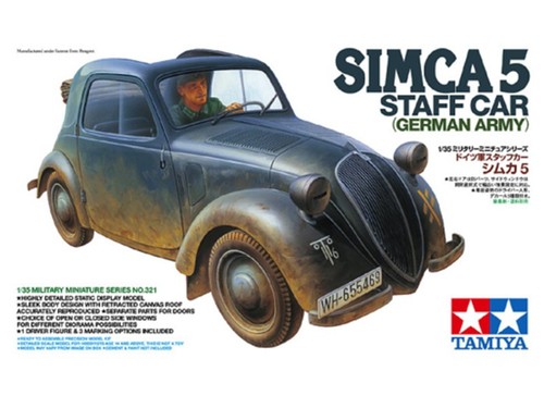 Tamiya simca armée - tamiya,
