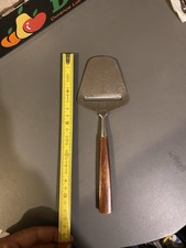 Coupe Fromage râpe Suède Sweden Eskilstuna, Scandinave vintage cuisine bois inox