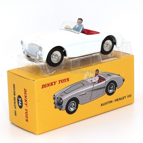 Austin healey 100 blanc - austin,