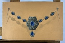 Gouache Etude Projet de Bijoux