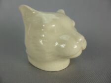 MIGNON TIRELIRE TETE DE CHAT EN CERAMIQUE CRAQUELEE LV CERAM HEAD CAT 925-2