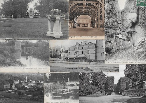 Lot cartes postales - de,