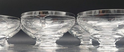 Coupes champagne art deco - coupes,