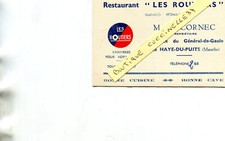 Carte Visite Pub Restaurant