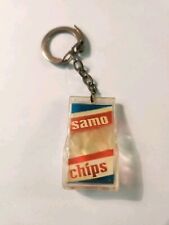 Porte clé vintage année 60 Chips SAMO porte clef 