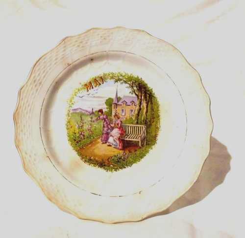 Très jolie ancienne assiette