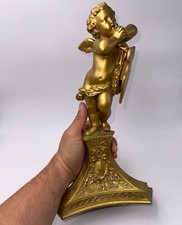 Grande sculpture angelot