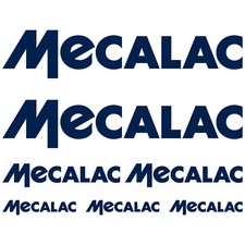 MECALAC XL autocollant sticker