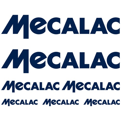 Mecalac autocollant sticker - autocollant,
