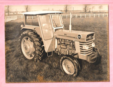 PHOTOGRAPHIE :  TRACTEUR AGRICOLE MASSEY FERGUSON 165 - CABINE TIM  BERGUES 59