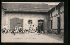 CPA Vouzeron, Le Pansage de la